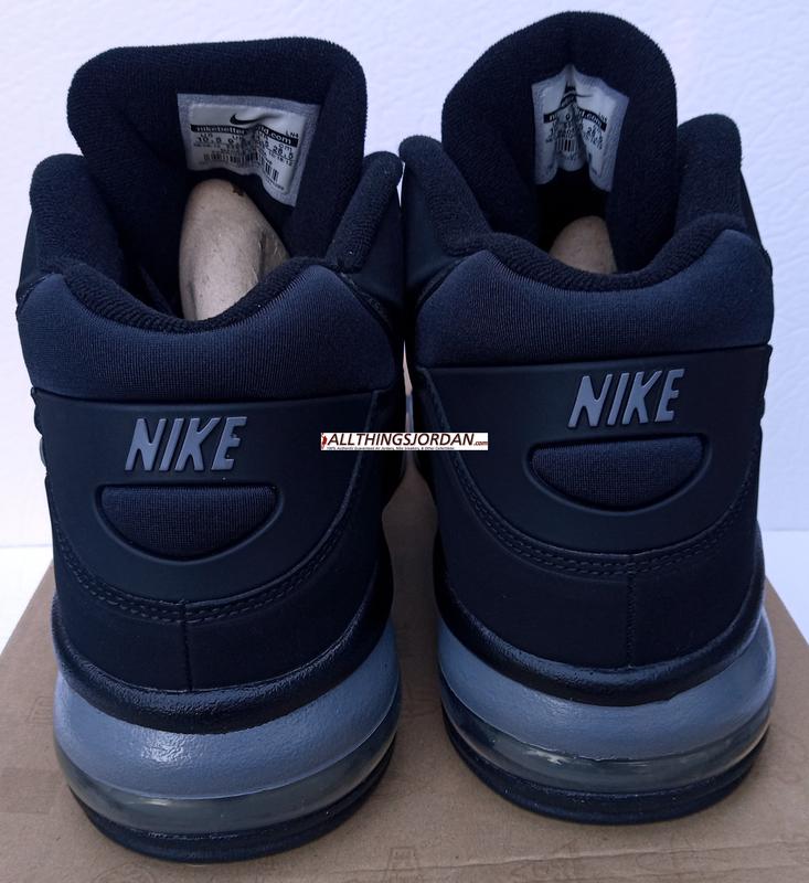 Nike Air Force Max 2013 (Black/Cool Grey-White) 555105 002 Size US 10.5M