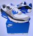 Air Max 90 (White/Particle Grey-Blue-Black) CD0881 102 Size US 10M