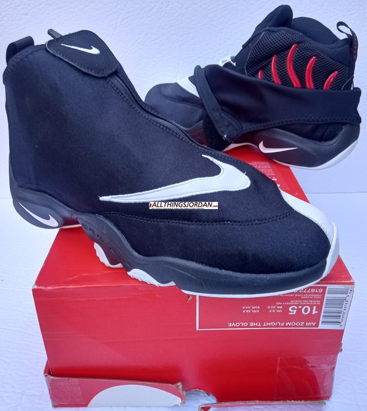 Nike Air Zoom Flight The Glove  (Black/White-University Red) 616772 001  Size US 10.5