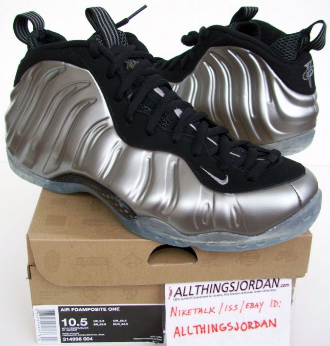 nike foamposite pewter