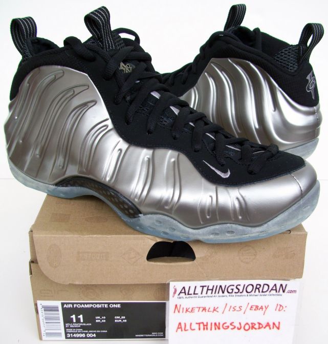 nike air foamposite one size 11