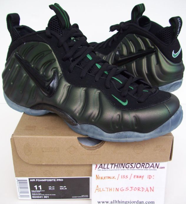 pine green foamposite