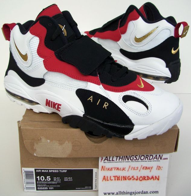 nike air max speed turf red and black