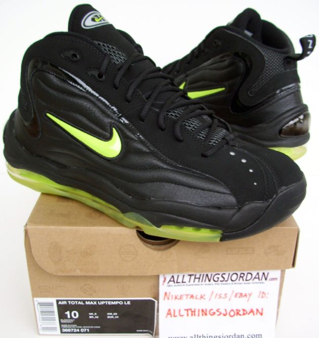 air total max uptempo black volt
