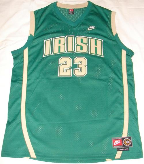 saint vincent saint mary lebron jersey