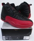 Retro 12 Blk Red sz 12