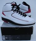 Retro 2 Wht Red sz 12