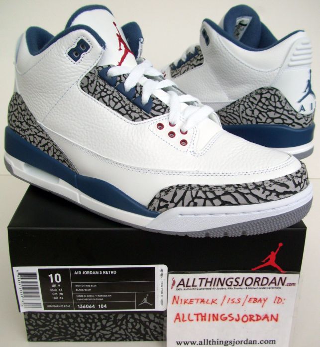 Jordan True Blue 3 | Kixify Marketplace