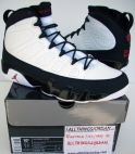 Retro 9 White black red