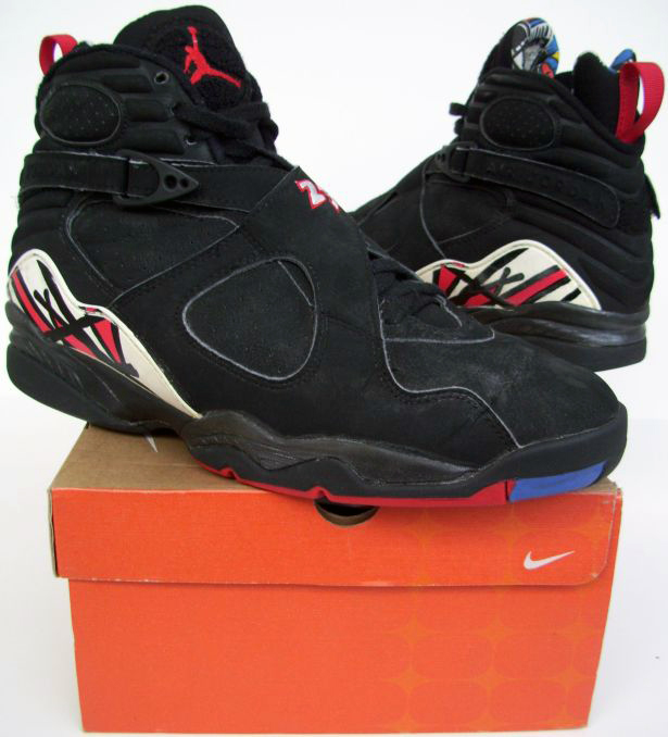 jordan 8 black and red