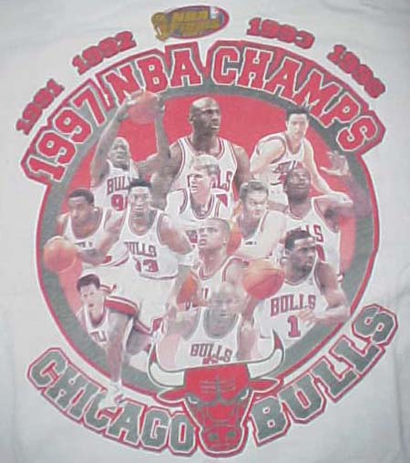 97 bulls championship shirt
