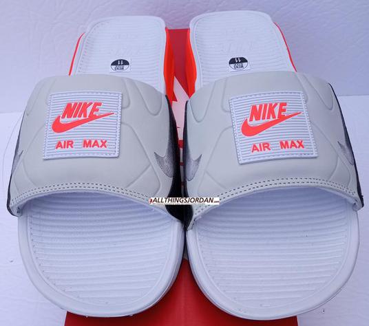 Nike Air Max 90 Slide (White-Particle Grey) BQ4635 101 Size US 11M