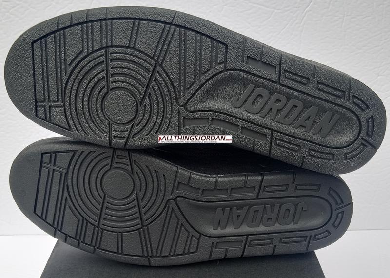 Air Jordan 2 Retro High Decon (Black/Black) 897521 010 Size US 10.5M