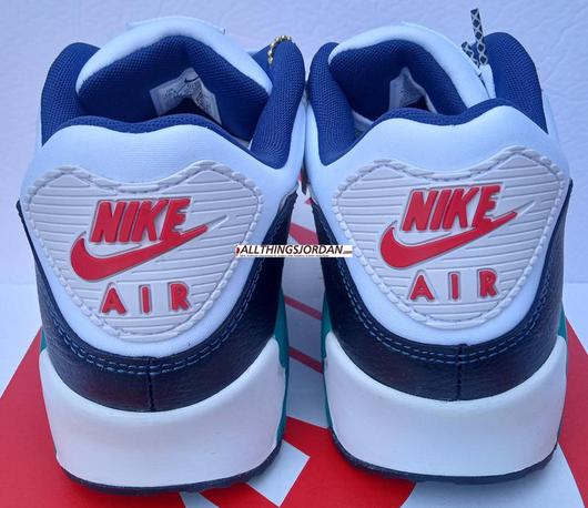 Air Max 90 SE (White/Smoke Grey-Freshwater) DJ5190 100 Size US 10.5M